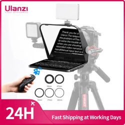 Ulanzi RT02 Teleprompter universale Prompter DSLR fotocamera Smartphone Tablet Laptop Teleprompter