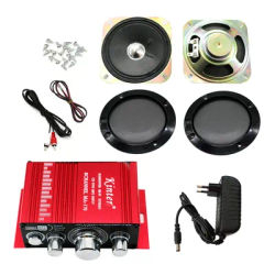 Hi-fi Audio Stereo amplificatore Arcade Game Audio Kit altoparlante da 4 pollici per Raspberry Pi