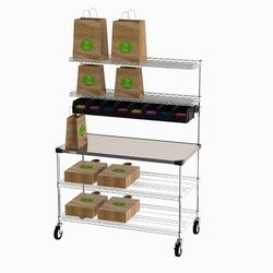 Metro CR2448DSS Delivery & Drive Thru Staging Station, 24" x 48"