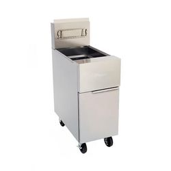 Dean GF40 Commercial Gas Fryer - (1) 50 lb Vat, Floor Model, Liquid Propane, Stainless Steel, Gas Type: LP