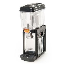 Eurodib CD1J Refrigerated Drink Dispenser w/ (1) 3 1/5 gal Bowl, Pre Mix, 110120v, Black