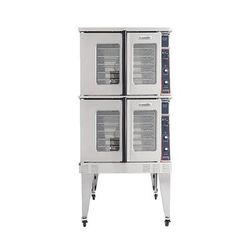 Garland MCO-E-25-C 208/1 Double Half Size Electric Commercial Convection Oven - 11.2 kW, 208v/1ph, 10 Racks, Stainless Steel