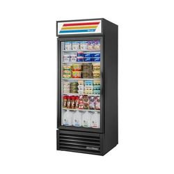 True GDM-26-HC~TSL01 BLK/LH 30" GDM Series 1 Section Glass Door Merchandiser - 1 Left Hinge Door, Black, 115v | True Refrigeration