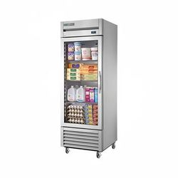 True TS-23G-HC~FGD01 LH 27" 1 Section Reach In Refrigerator, (1) Left Hinge Glass Door, 115v, Stainless Steel | True Refrigeration