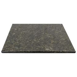 Art Marble G20330X30 30" Square Granite Table Top - Indoor/Outdoor, Uba Tuba, 30" x 30", Multi-Colored
