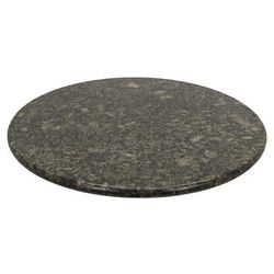 Art Marble G20336RD 36" Round Granite Table Top - Indoor/Outdoor, Uba Tuba, Multi-Colored