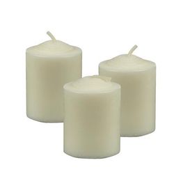 Sterno 40106 Votive Candle w/ 15 hr Burn Time - 1 7/8"H, Wax, CrÃ¨me, White, Case of 144