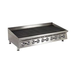 Star 8060CBB NG (8H-8060CBB) 60" Lava Rock Charbroiler w/ Manual Controls, Convertible, Stainless Steel, Gas Type: Convertible