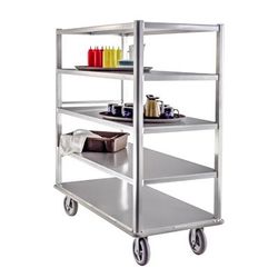 New Age 1450 Queen Mary Cart - 5 Levels, 3000 lb. Capacity, Aluminum, Marine Edges, 5 Shelves