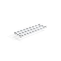 New Age 1548HD Aluminum Tubular Shelf - 48"W x 15"D, Silver