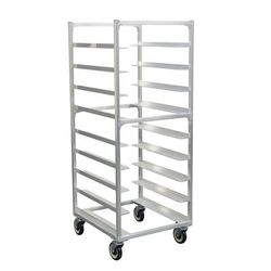 New Age 95681 24 3/4"W 9 Specialty Pan Rack w/ 6" Bottom Load Slides