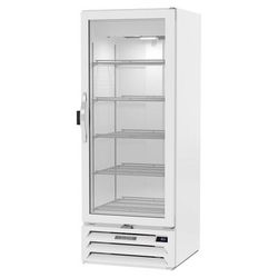 Beverage Air MMR12HC-1-W-IQ MarketMax 24 1/8" 1 Section Glass Door Merchandiser, (1) Right Hinge Door, 115v, Bottom Mount, White