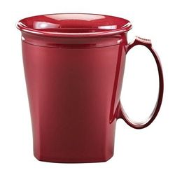 Cambro MDSHM8487 The Harbor Collection 8 oz Harbor Collection - Plastic, Cranberry, Polypropylene, Red