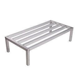 Winholt DASQ-3-820 36" Stationary Dunnage Rack w/ 2100 lb Capacity, Aluminum