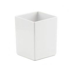 Cal-Mil 1391-15M Cater Choice Box - 5x5x6", Melamine, White, Case of 2