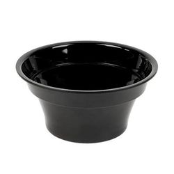 Cal-Mil 407-8-13 1 1/2 qt Serving Bowl for 728 Food Station - Polycarbonate, Black