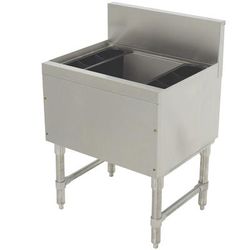 Advance Tabco PRI-19-24-10 24" Prestige Cocktail Station w/ 70 lb Ice Bin, Stainless Steel