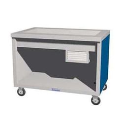 Duke TCM-74SS 74" Thurmaduke Cold Food Bar - (5) Pan Capacity, Floor Model, Stainless Steel, 120 V