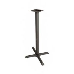 Oak Street B2230-BAR Bar Height Table Base w/ 22 x 30" Base Spread, Cast Iron, Black
