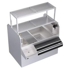Krowne KRPT-54ARP-10 54" Royal Series Cocktail Station w/ 115 lb Ice Bin, Stainless Steel