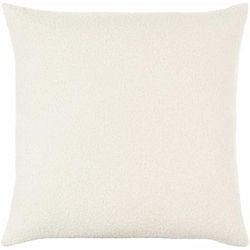 Mfumu 18" Square Modern Off White/Ivory/Pearl/Cream Outdoor Throw Pillow - Boutique Rugs