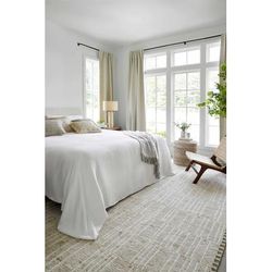 Shan 20" Square Cotton Pearl/Caramel/Ivory/Light Wood/Ash Lumbar Pillow - Boutique Rugs