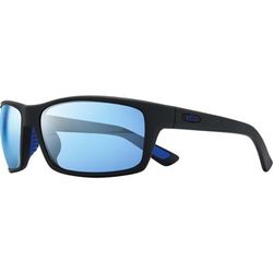 Revo Rebel Superflex Sunglasses Matte Black Frame Blue Water Lens Medium RE 1137N 01 BL