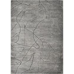 COSMOLiving Modern Marble Cream Swirl Area Rug