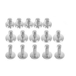 Neewer 1/4''-20 Quick Release Plate Slotted Screw Kit with Storage Case (15 Pieces 66602792