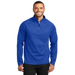 Port Authority K870 C-FREE Cypress 1/4-Zip in True Royal Blue size Small | Polyester Blend