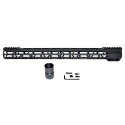 Presma Super Light Slim Free Float No Timing M-LOK Handguards 19.5in AR-15 223/5.56. Black MMARB195