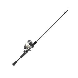Zebco Bullet Mg Spincast Reel and Rod Combo 6ft 6in 2-PC IM8 Graphite Rod w/ MaxTac Grip Rod Handle Fastest Spincast Reel Ever in an Ultra-Lightweight