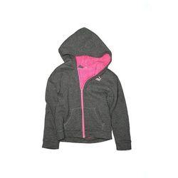 Puma Zip Up Hoodie: Gray Tops - Women's Size 5