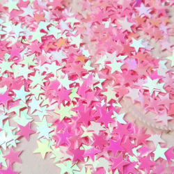 20g étoiles Table confettis saupoudrer garçon fille bébé douche fête mariage décor paillettes rose bleu or argent étoiles métalliques 6MM