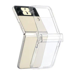 For Samsung Z Flip 7 6 4 5 3 flip7 FE Flip5 Flip3 flip6 Clear Hinge Case for Samsung Galaxy Z Flip4 Flip 4 Transparent Phone Bag