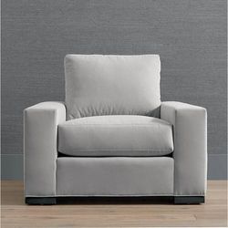 Edessa Lounge Chair - Olive Cyrus Stripe - Frontgate