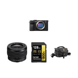 Sony a7C II Mirrorless Camera with 28-60mm Lens and Accessories Kit (Black) ILCE-7CM2/B