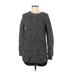 RD Style Pullover Sweater: Black Tweed Tops - Women's Size Medium