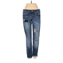 Gap Jeans - Mid/Reg Rise: Blue Bottoms - Women's Size 0