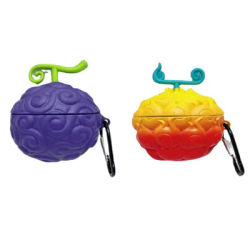 Étui Airpods Pro/1/2/3 Harajuku Anime Funda Airpods, une pièce, Fruit diable, housse de protection pour casque Bluetooth, jouets