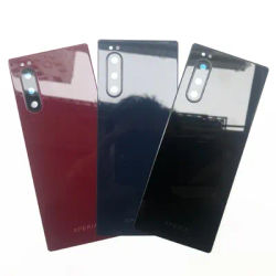 100% A+++ Glass For Sony Xperia 5 Back J8210 J8270 J9210 Battery Cover Rear Door Housing Case Replacement Housing cover