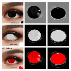 AMARA Cosplay Color Contact Lenses for Eyes Pure Series Makeup Halloween Beauty Contact Lenses Eye Cosmetic Color Lens Eyes