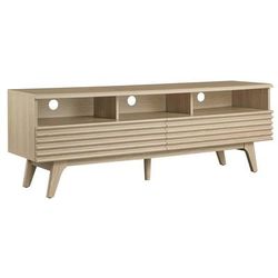 "Render 60" TV Stand - East End Imports EEI-6228-OAK"