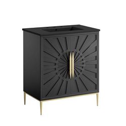 "Awaken 30" Bathroom Vanity - East End Imports EEI-6295-BLK-BLK"