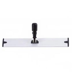 Clean Up MFMB24 Mop Base for 18" Heads - 5" x 22", Silver