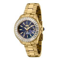 Invicta Pro Diver Automatic Unisex Watch w/ Mother of Pearl Dial - 38mm Gold (44319)