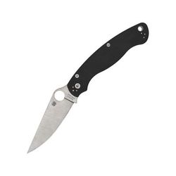 Spyderco Military 2 Black G-10 Plainedge Black/steel - C36GP2
