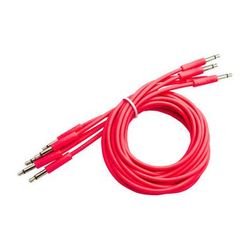 Cre8audio Nazca Noodles Eurorack-Style Patch Cables (Hot Pink, 5-Pack, 2.5') PKNOODLE75