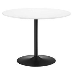 "Amuse 40" Dining Table - East End Imports EEI-6249-BLK-WHI"