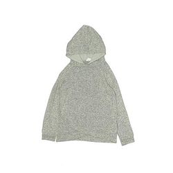 R+R Pullover Hoodie: Gray Tops - Kids Girl's Size 6